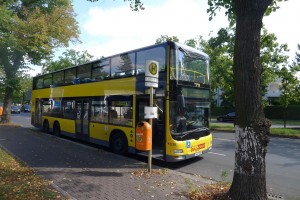 1 double-decker bus